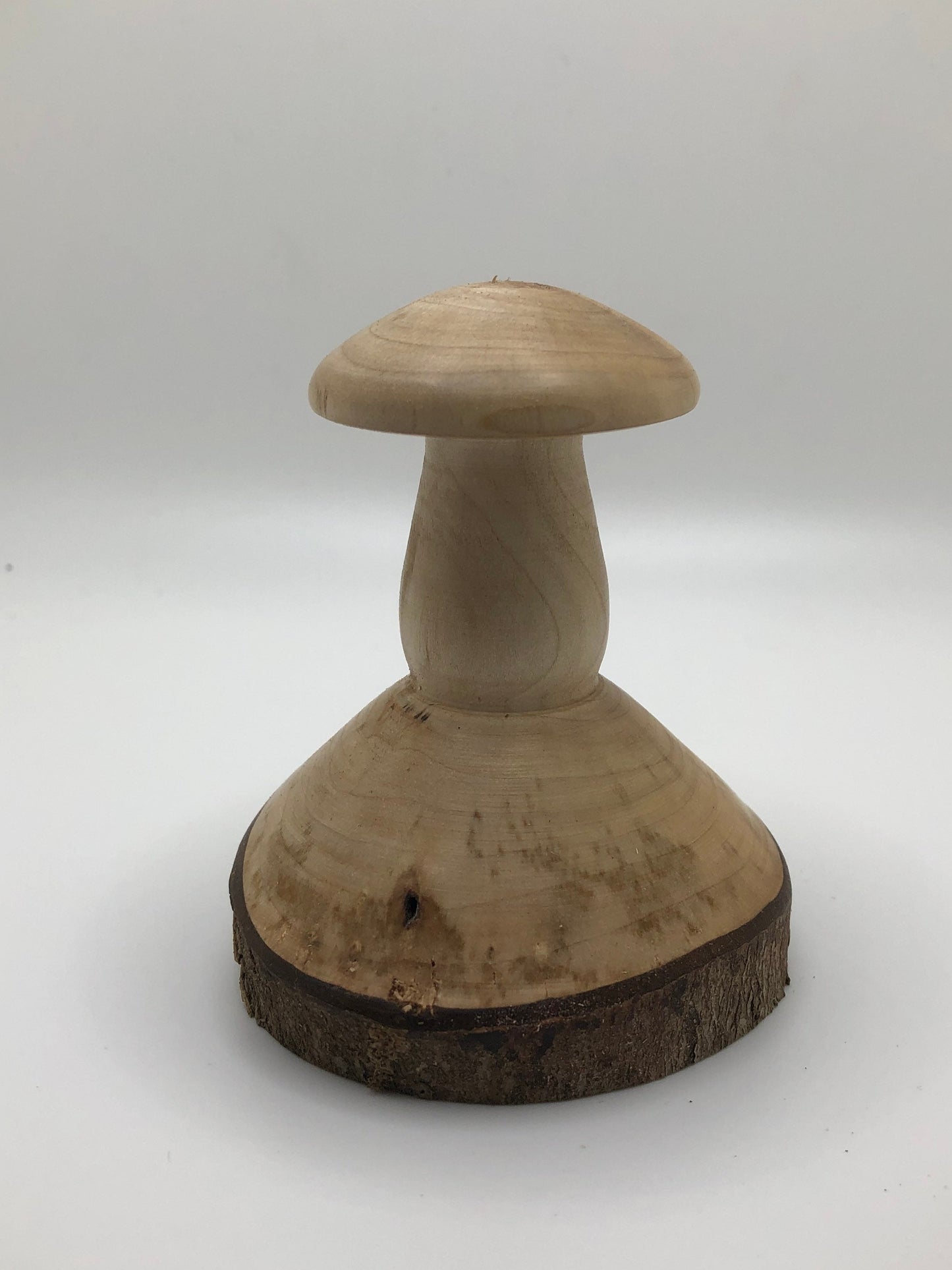 Handmade Toadstool! Carved from Magnolia Tree Branch!