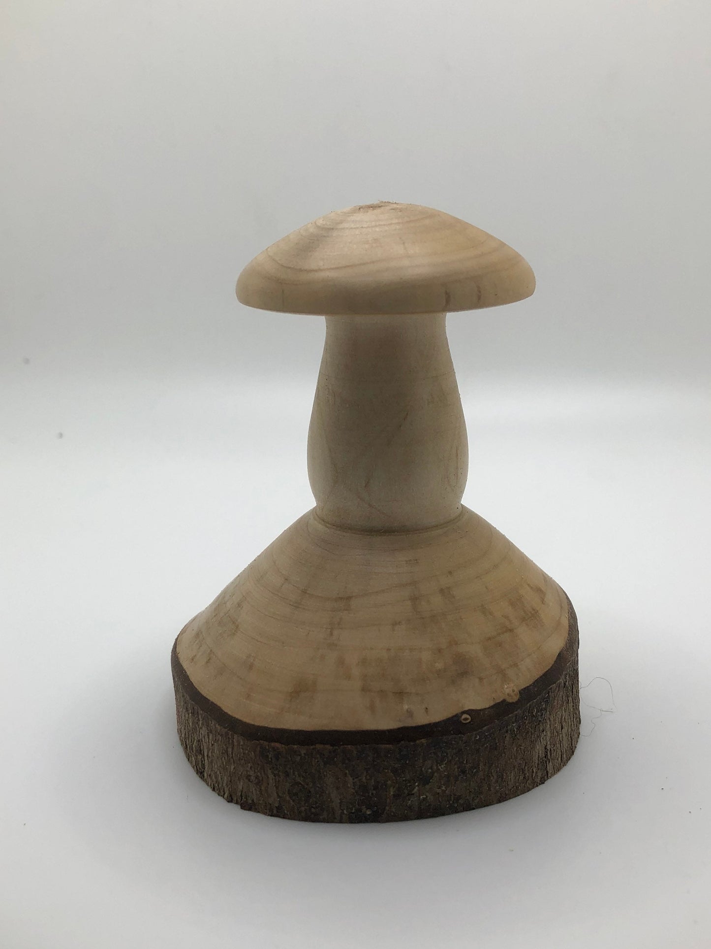 Handmade Toadstool! Carved from Magnolia Tree Branch!