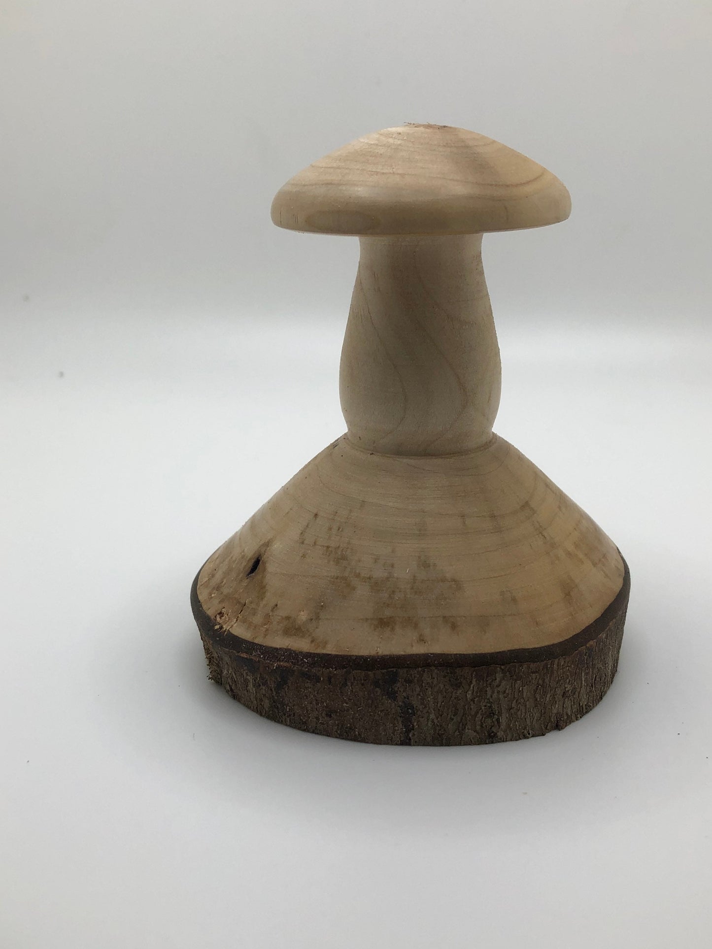 Handmade Toadstool! Carved from Magnolia Tree Branch!