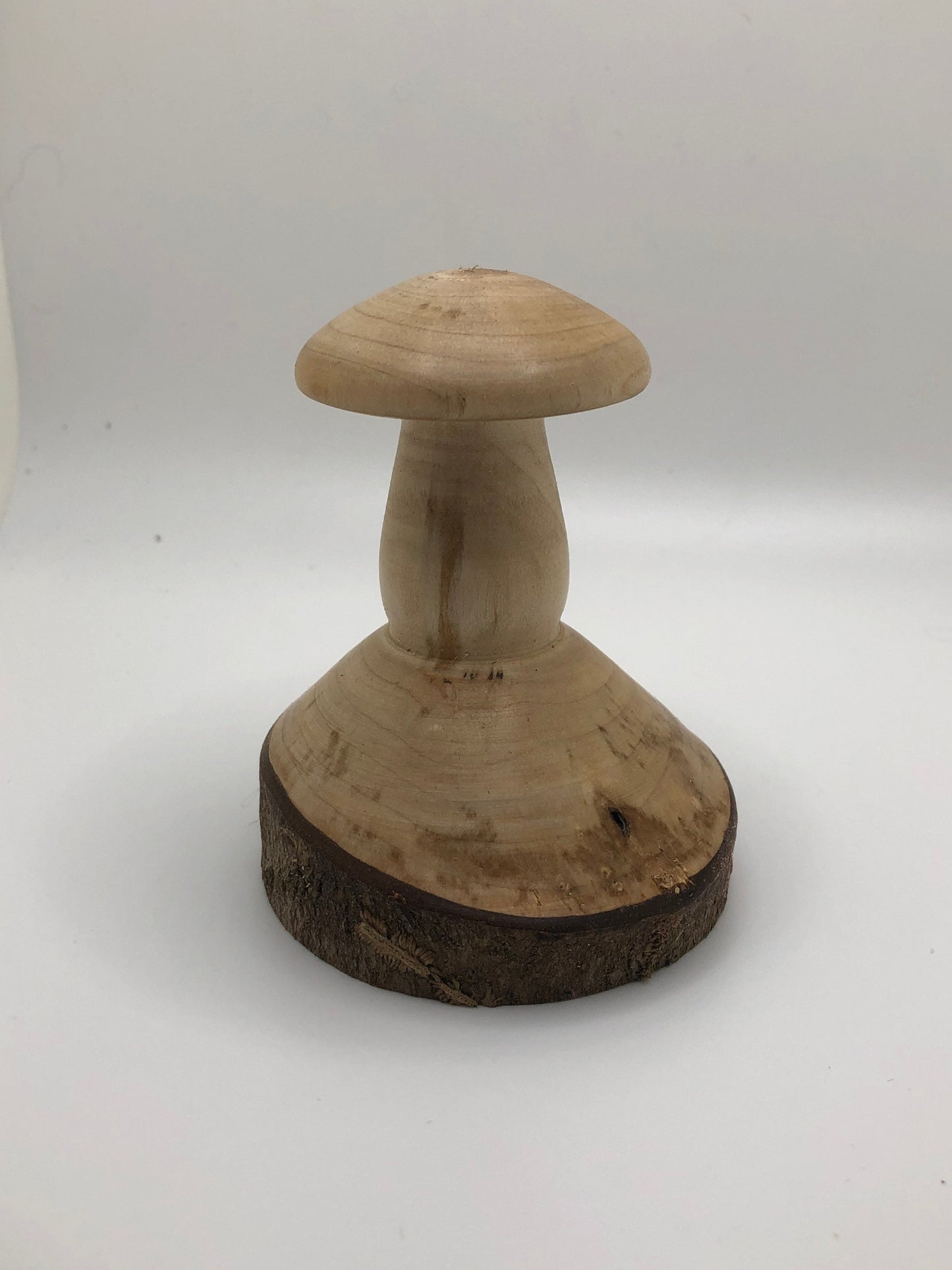 Handmade Toadstool! Carved from Magnolia Tree Branch!