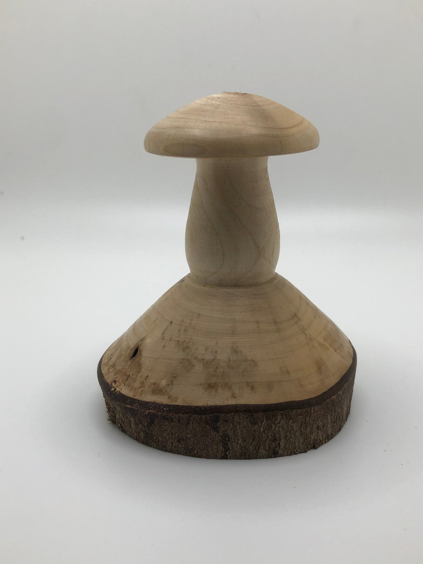 Handmade Toadstool! Carved from Magnolia Tree Branch!