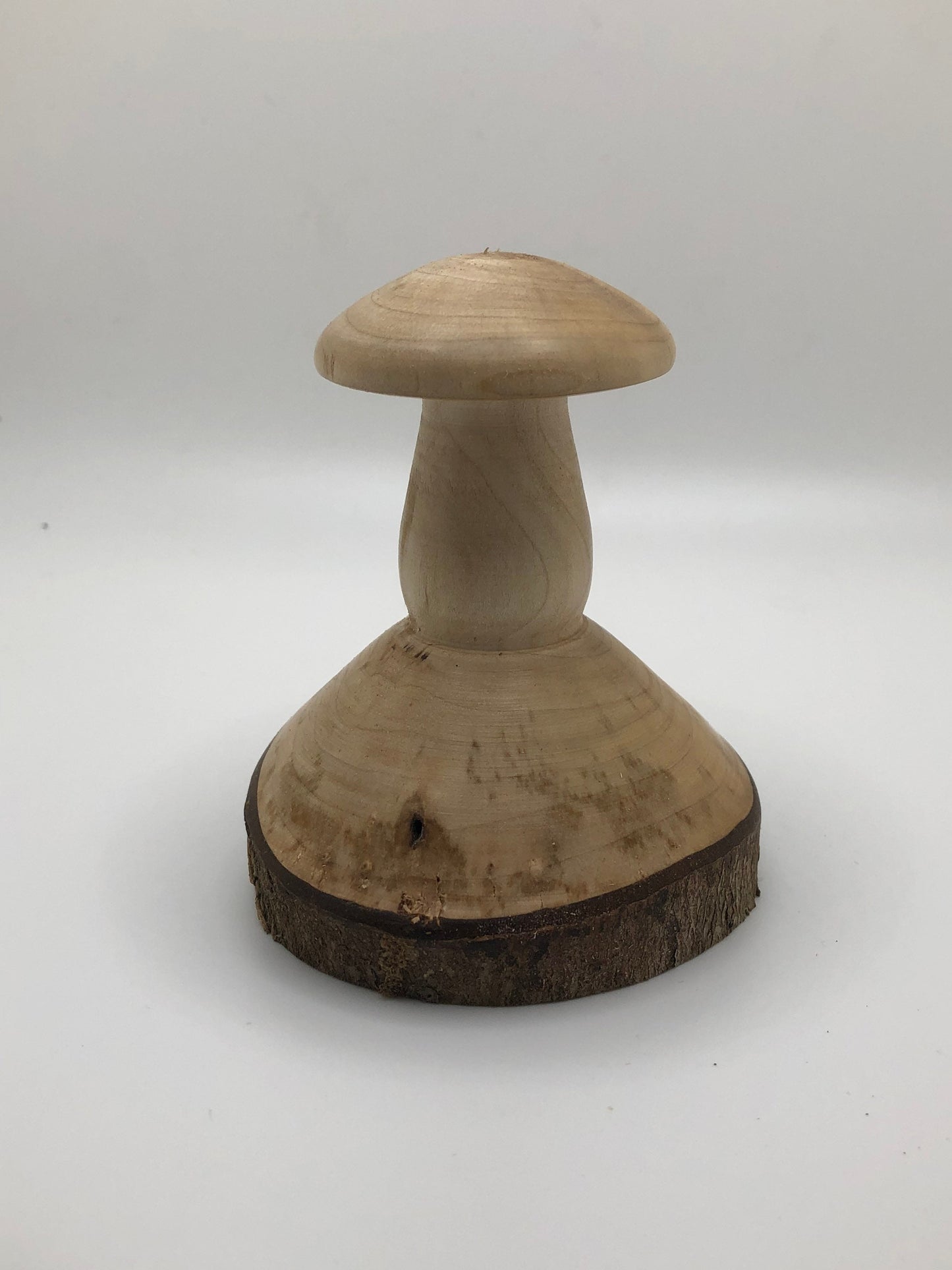 Handmade Toadstool! Carved from Magnolia Tree Branch!