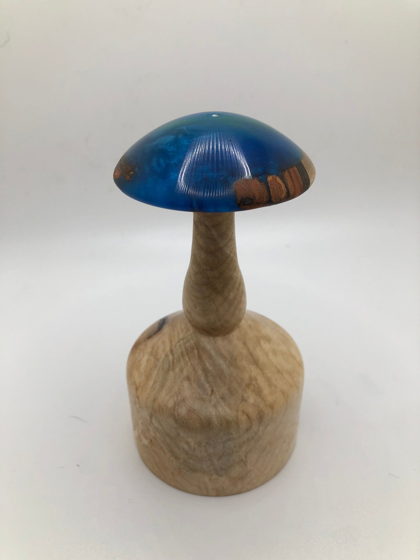 Wood and Epoxy Mushroom Carving! "Mother Earth" Design